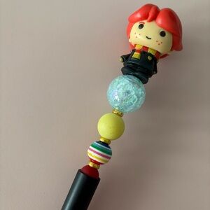 Harry Potter: Ron Weasley school handmade beaded pen